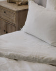 “Whistler” Frayed Linen Pillowcases