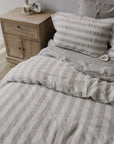 “Noemi” Linen Duvet Cover