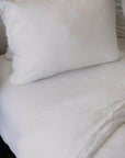 “Whistler” Frayed Linen Pillowcases