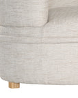 Lina Natural Fabric Occasional Chair