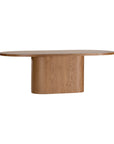 Amari Oval Oak Dining Table 2.2M