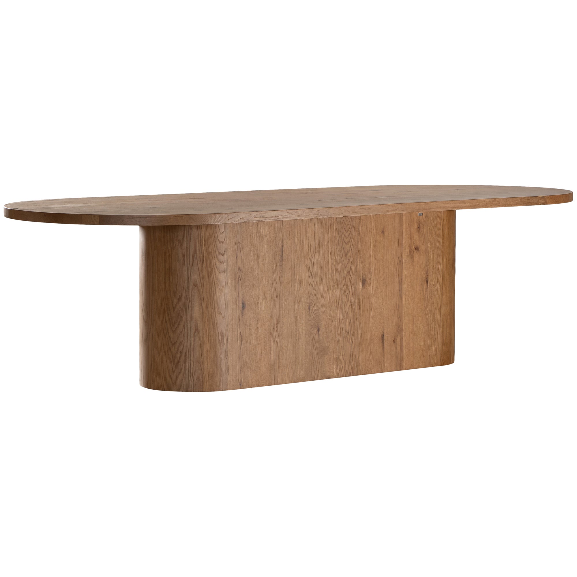 Amari Oval Oak Dining Table 2.2M