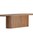 Amari Oval Oak Dining Table 2.2M