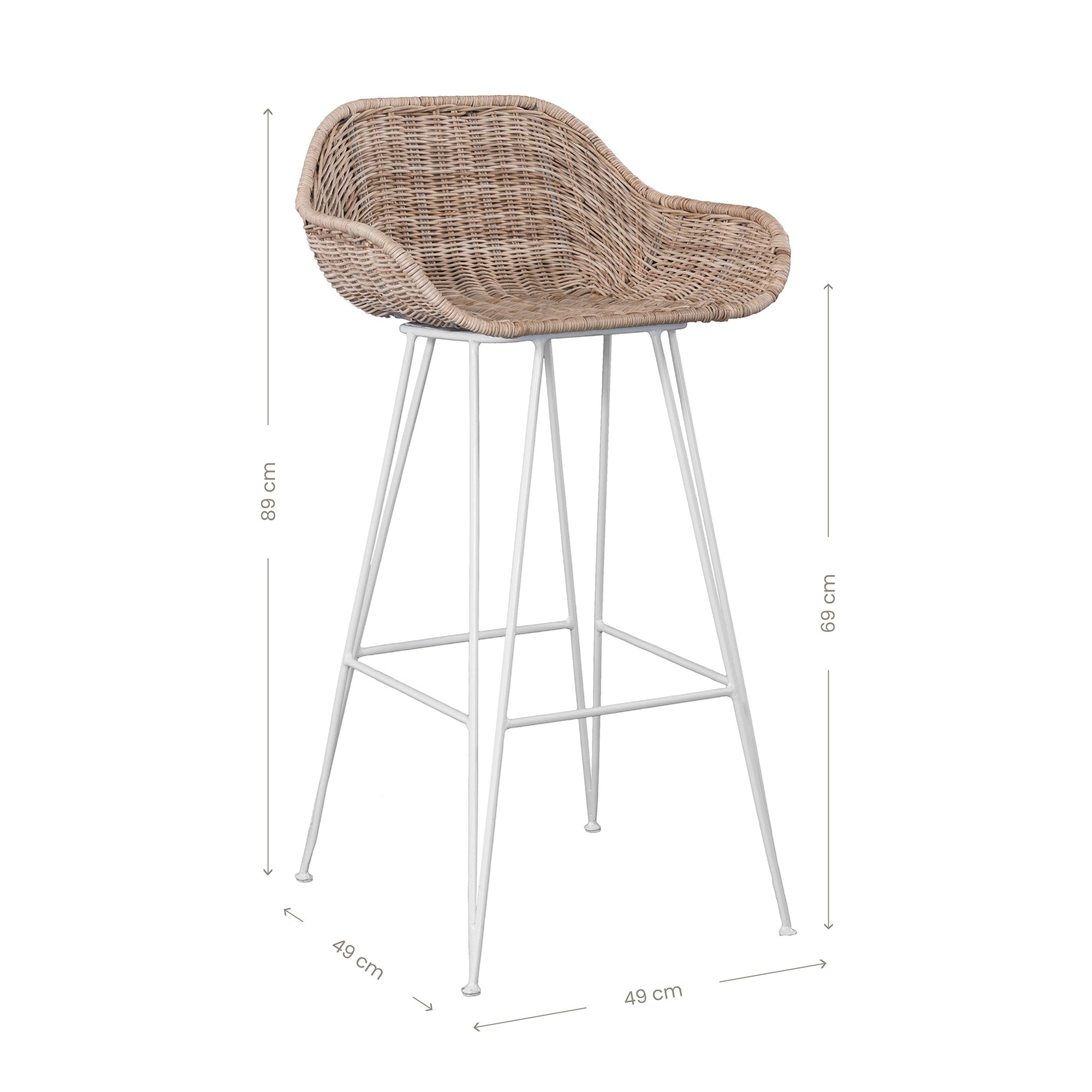 Soyo Rattan Barchair - KULALA Living