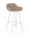 Soyo Rattan Barchair - KULALA Living