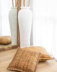 Maputo Handwoven Water Hyacinth Cushion