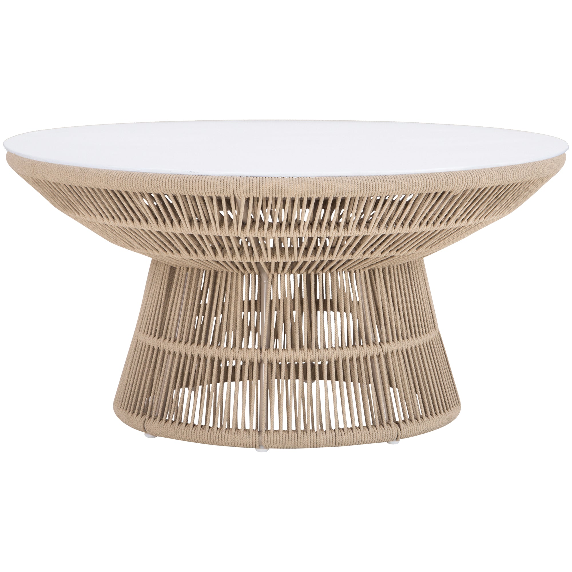 Boathouse Aluminium & Rope Outdoor Coffee Table - KULALA Living