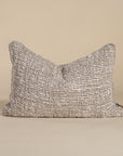 Cairo Rectangular Linen Cushion Cover Ivory