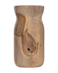 Citiku Hand Carved Teak Vase