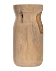 Citiku Hand Carved Teak Vase