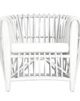 Brazil Tub Rattan Chair White