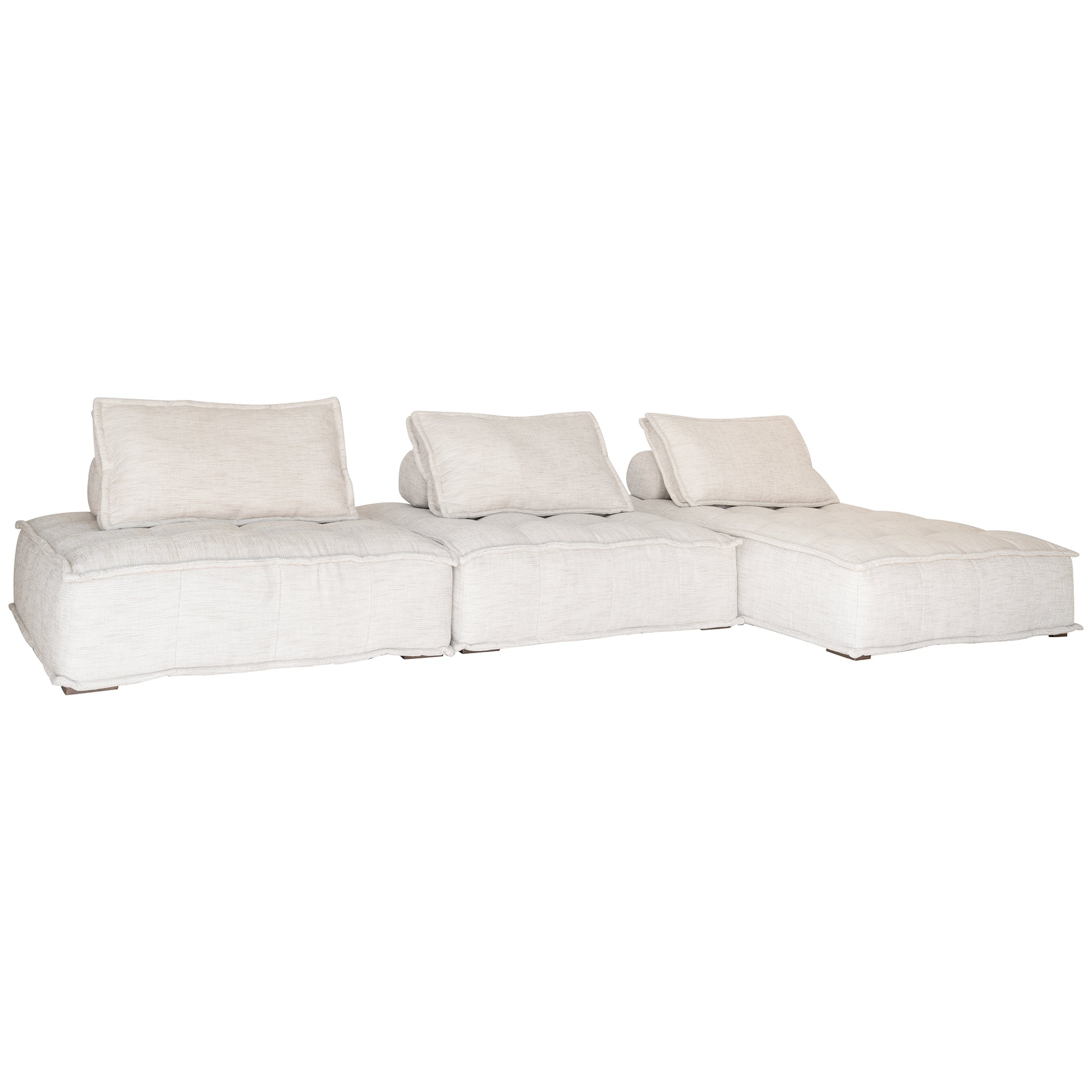 Johnson One Seater Modular Sofa - Natural