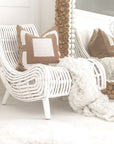 Handcrafted Natural Rattan Congo Relax Lounge Chair