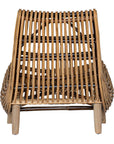 Handcrafted Rattan Congo Relax Lounge Chair Natural - KULALA Living