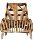 Handcrafted Rattan Congo Relax Lounge Chair Natural - KULALA Living