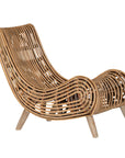 Handcrafted Rattan Congo Relax Lounge Chair Natural - KULALA Living