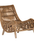 Handcrafted Rattan Congo Relax Lounge Chair Natural - KULALA Living