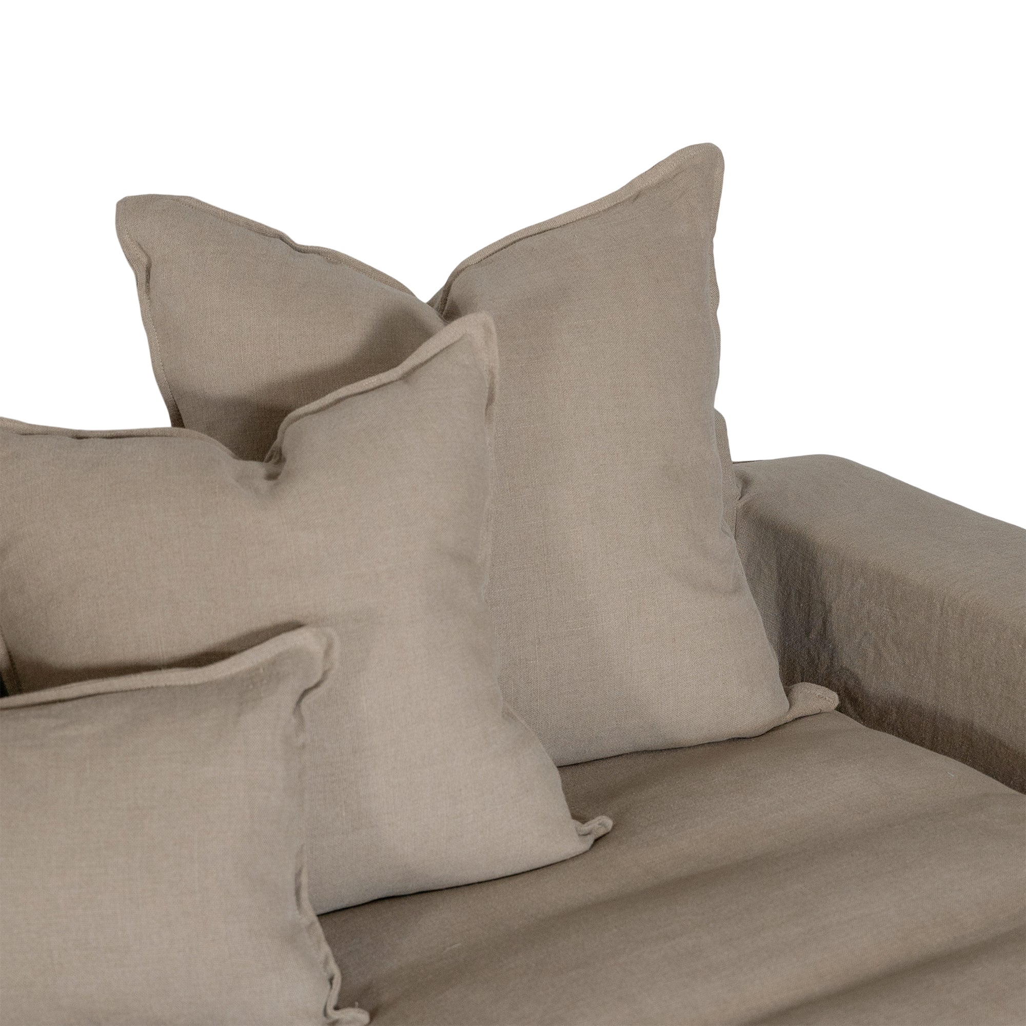 Dweller Linen Sofa Natural - KULALA Living