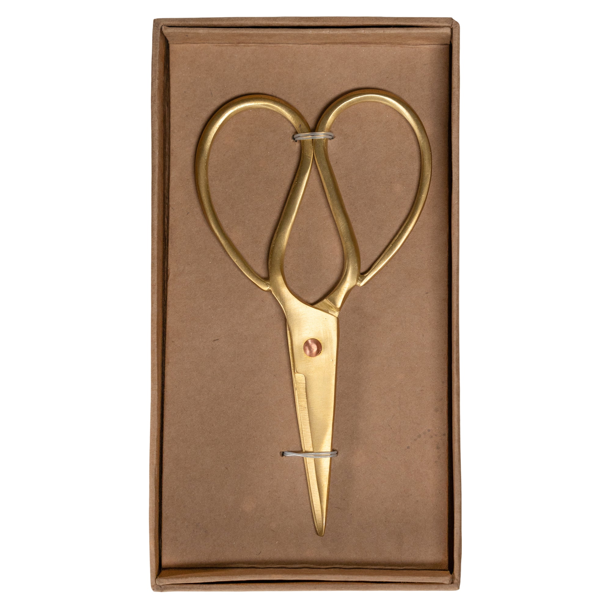 Hand-Forged Brass Artisan Scissors - KULALA Living