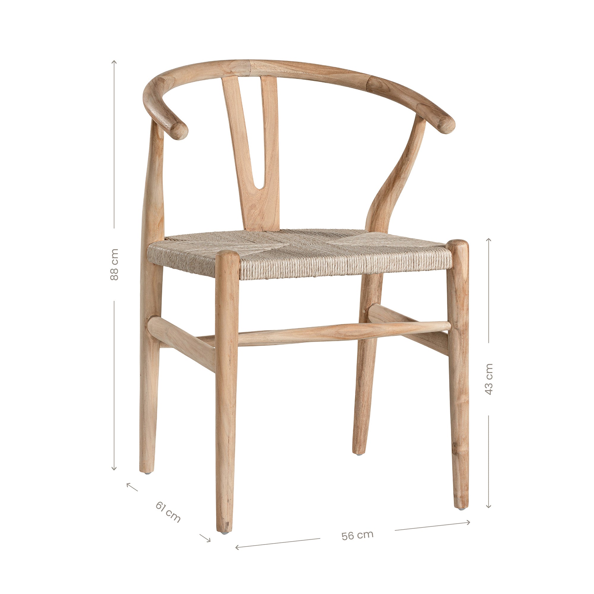 Hanni Teak Dining Chair - KULALA Living