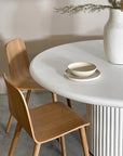 Alama Hydro-Dipped Concrete Dining Table Round