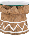 Iluma Reclaimed Timber Side Table - KULALA Living