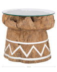 Iluma Reclaimed Timber Side Table - KULALA Living