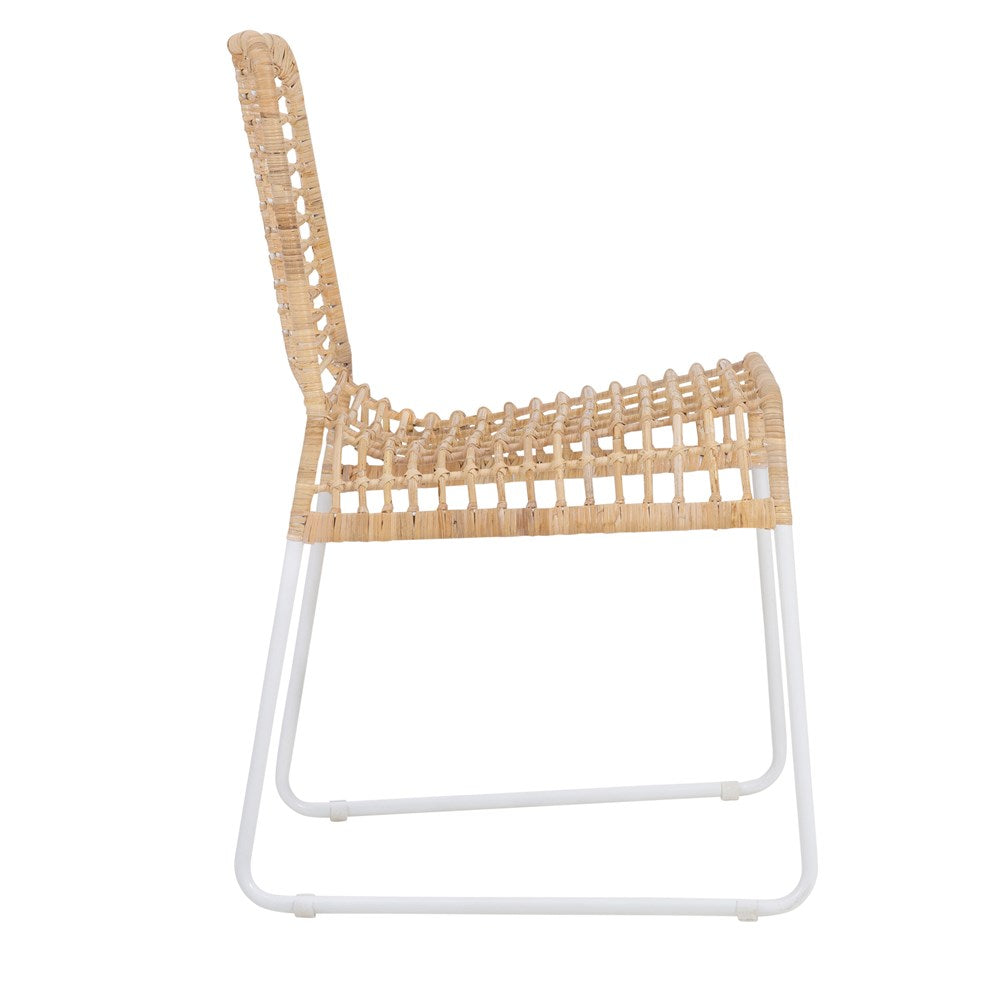 Inuka Rattan Dining Chair Natural - KULALA Living