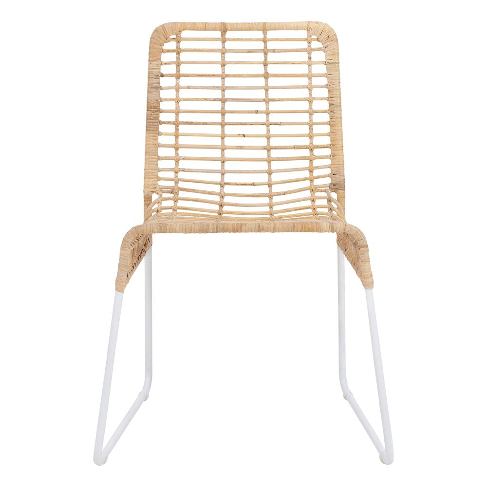 Inuka Rattan Dining Chair Natural - KULALA Living