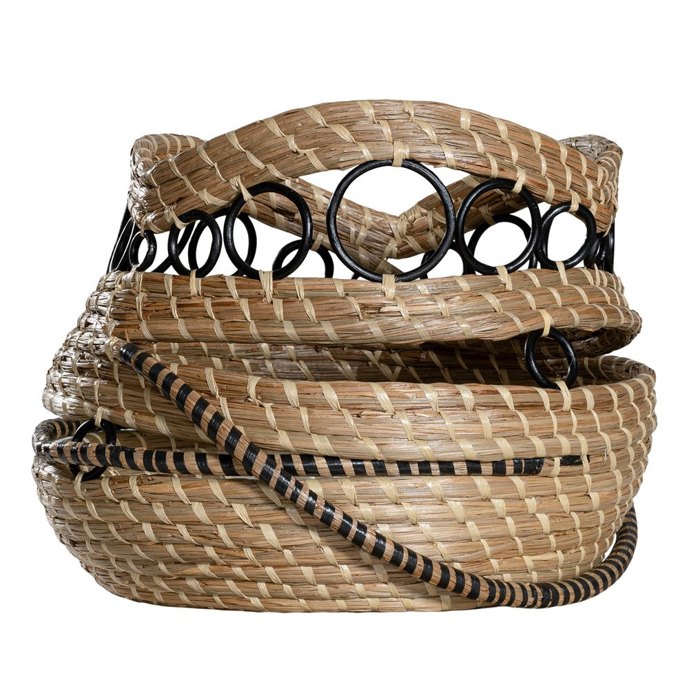 Iswili Handwoven Mendong Grass Basket - KULALA Living