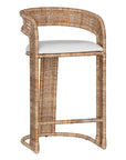 Jamila Cane Webbing Barchair Natural