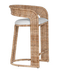 Jamila Cane Webbing Barchair Natural