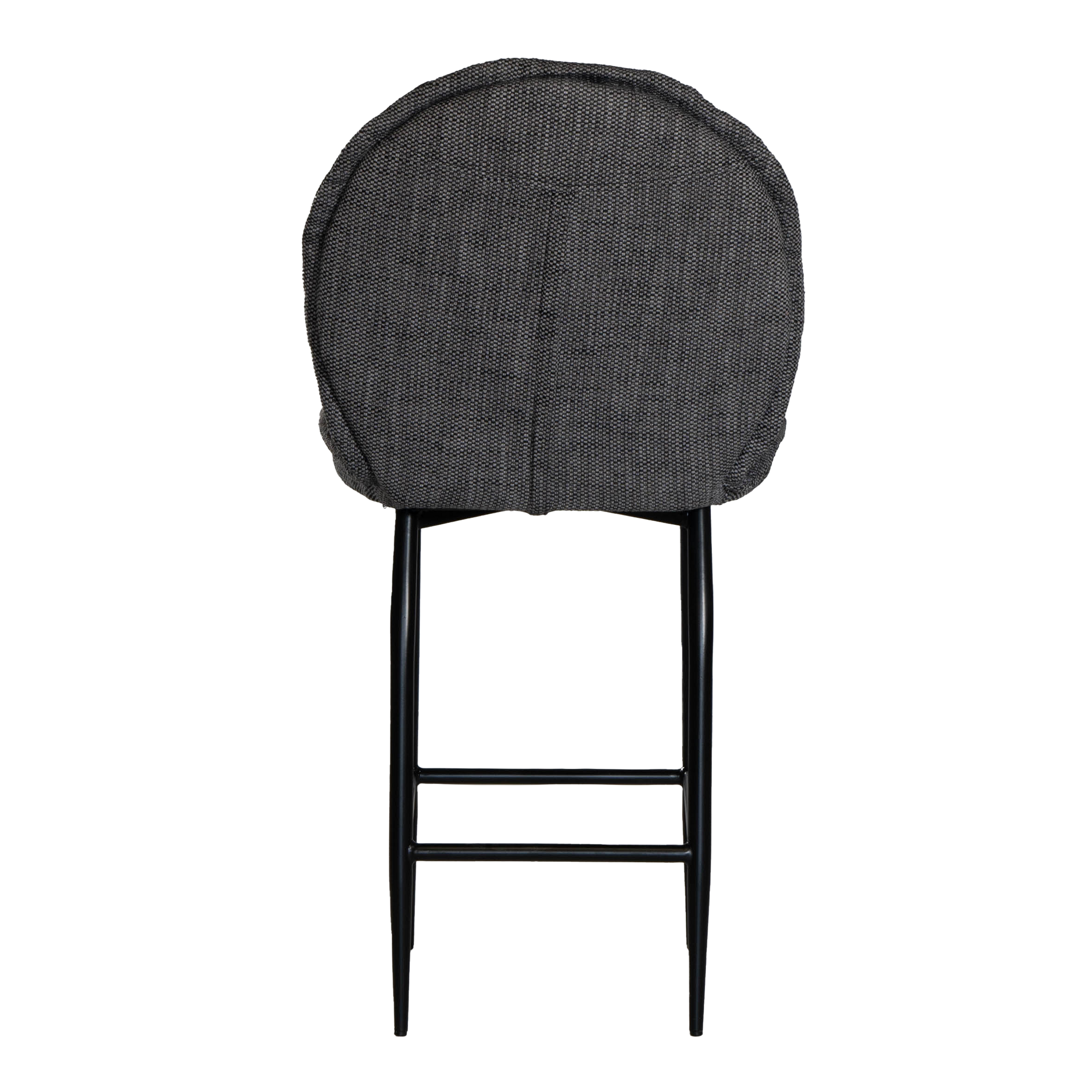 Jelani Fabric Barchair Dark Grey - KULALA Living