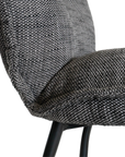 Jelani Fabric Barchair Dark Grey - KULALA Living