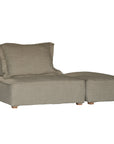 Jimmy Casual Modular One Seater Sofa - Moss