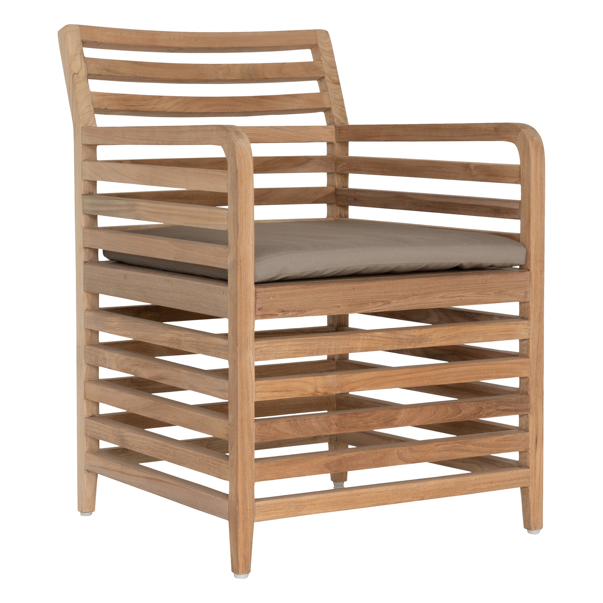 Jina Teak Outdoor Dining Chair Natural - KULALA Living