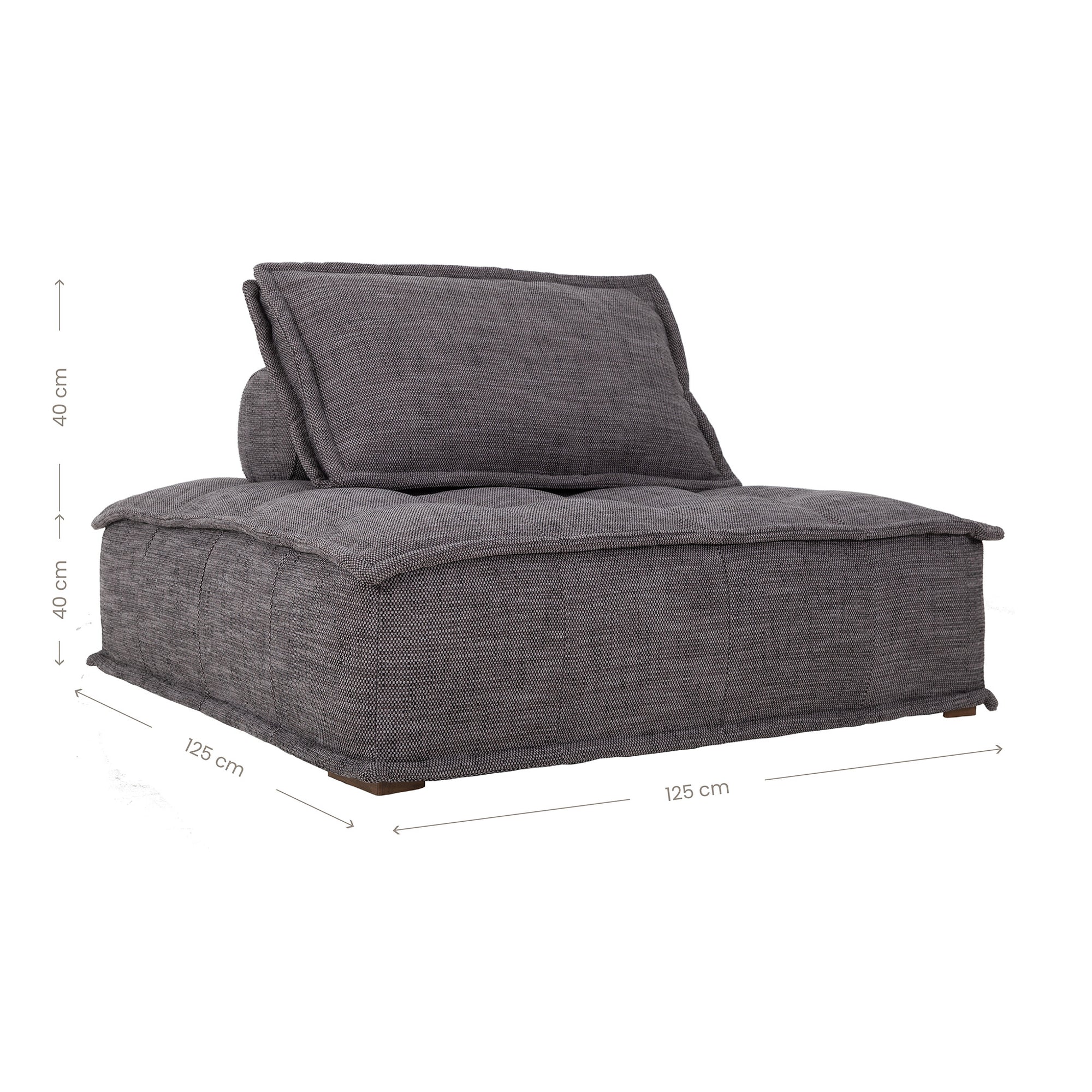 Johnson Modular Sofa Dark Grey - KULALA Living