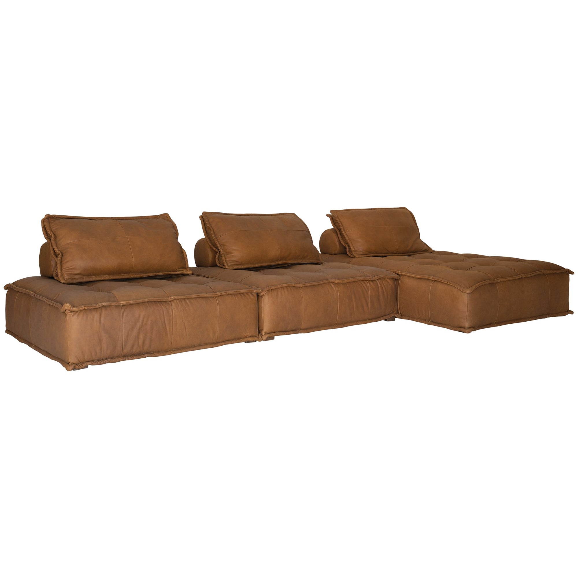 Johnson One Seater Modular Sofa Leather - KULALA Living