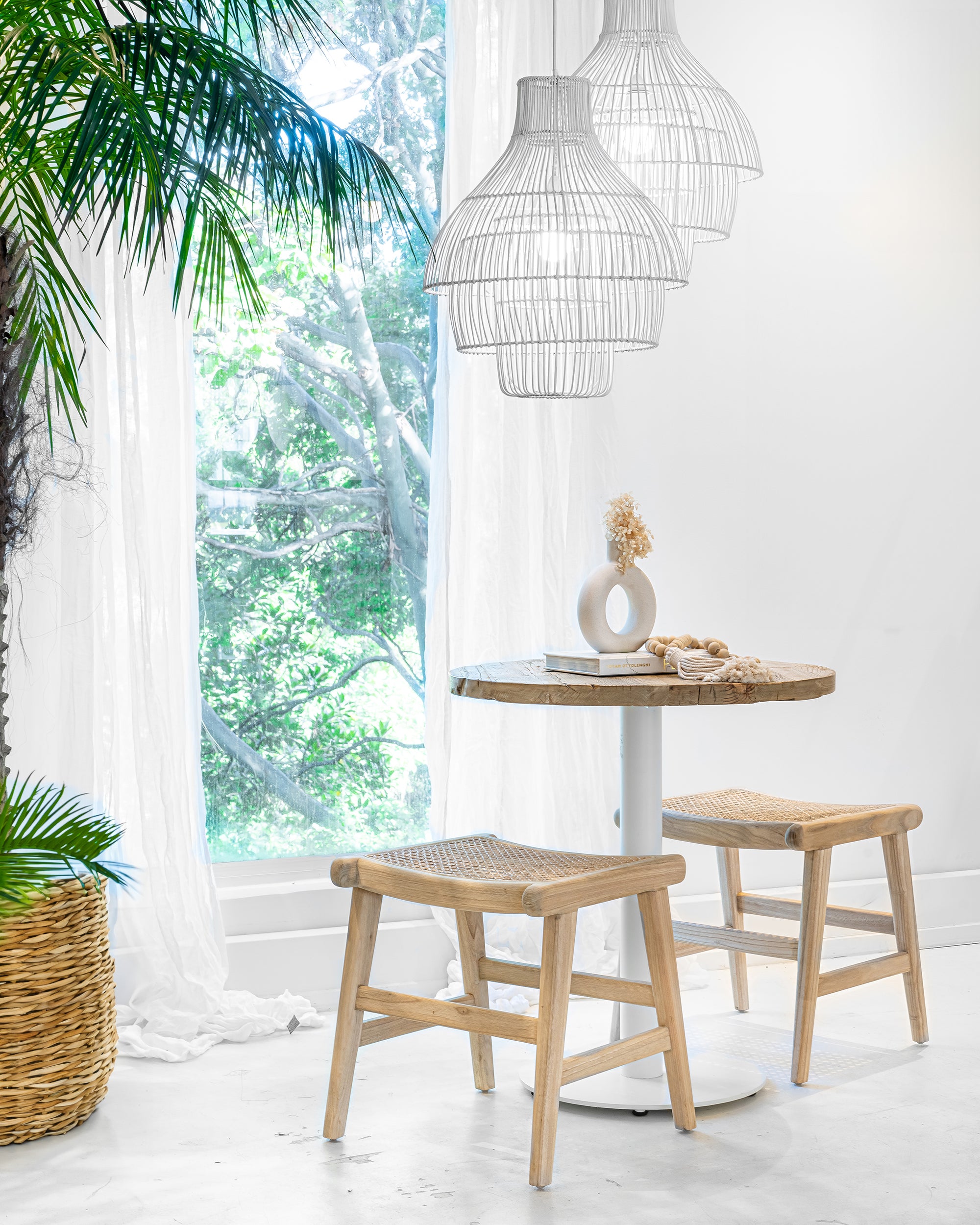 Juuma Rattan Pendant Black - KULALA Living