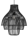 Juuma Rattan Pendant Black - KULALA Living