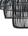 Juuma Rattan Pendant Black - KULALA Living