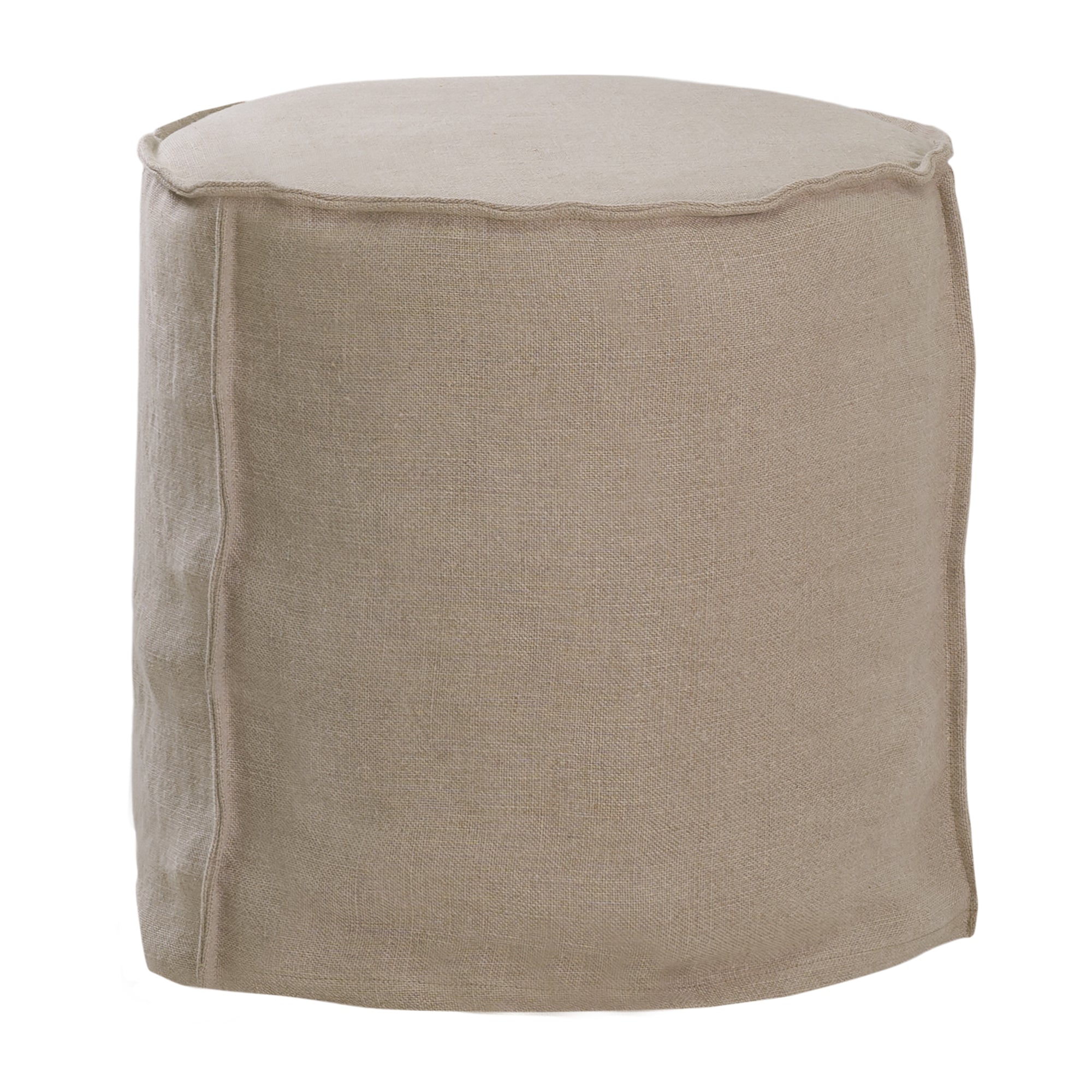 Kabila Slipcover Stool - KULALA Living