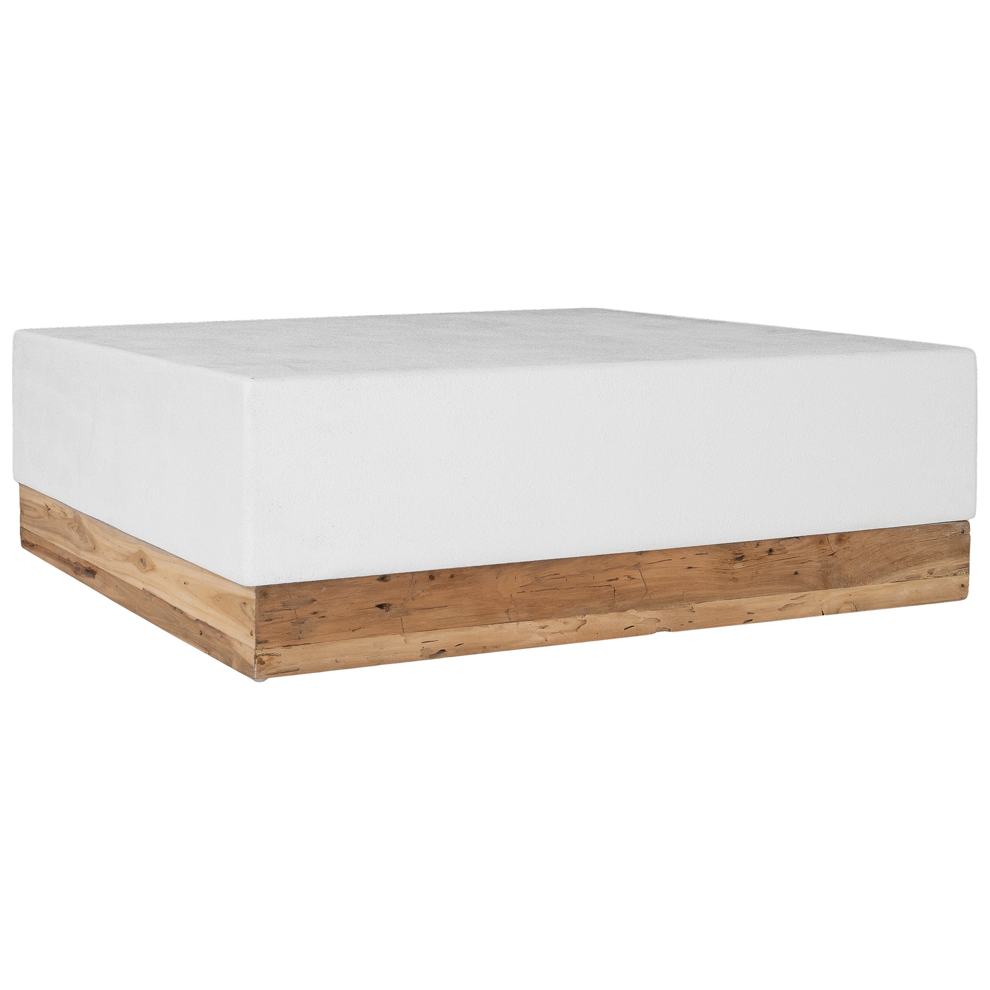 Kassala Luxe Timber and Cement Coffee Table - KULALA Living