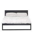 Khama Black Oak Bed - KULALA Living