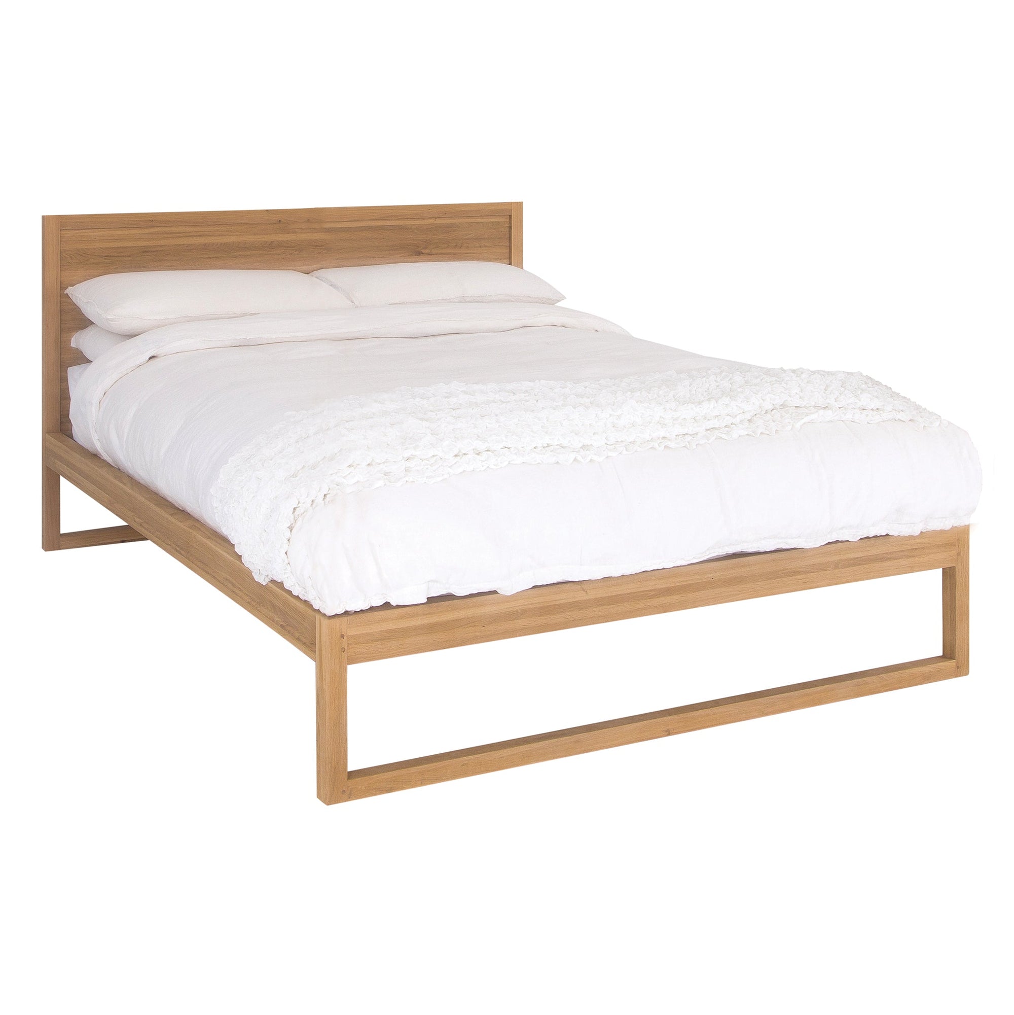 Khama Natural Oak Bed - KULALA Living