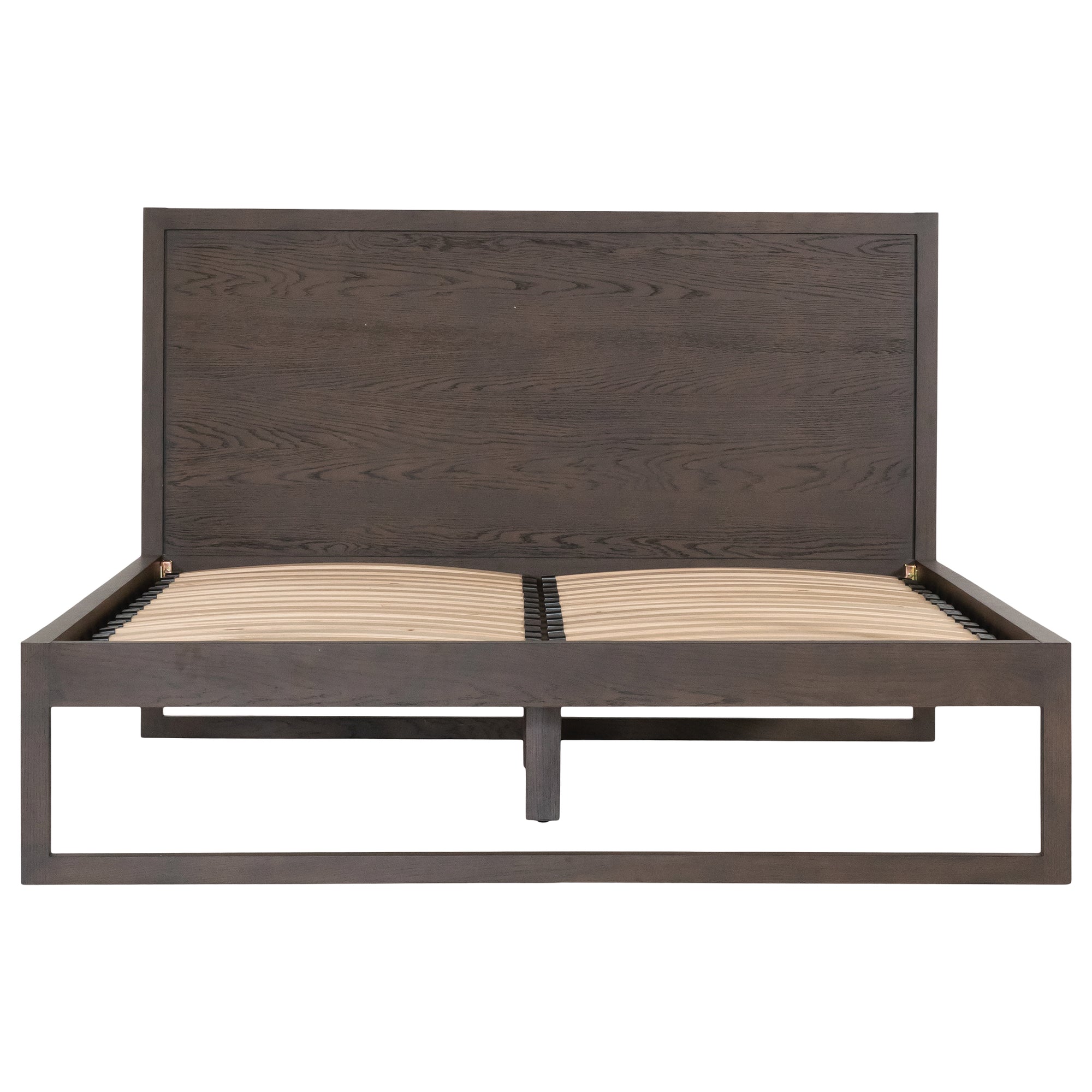 Khama Oak Bed Walnut - KULALA Living