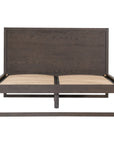 Khama Oak Bed Walnut - KULALA Living