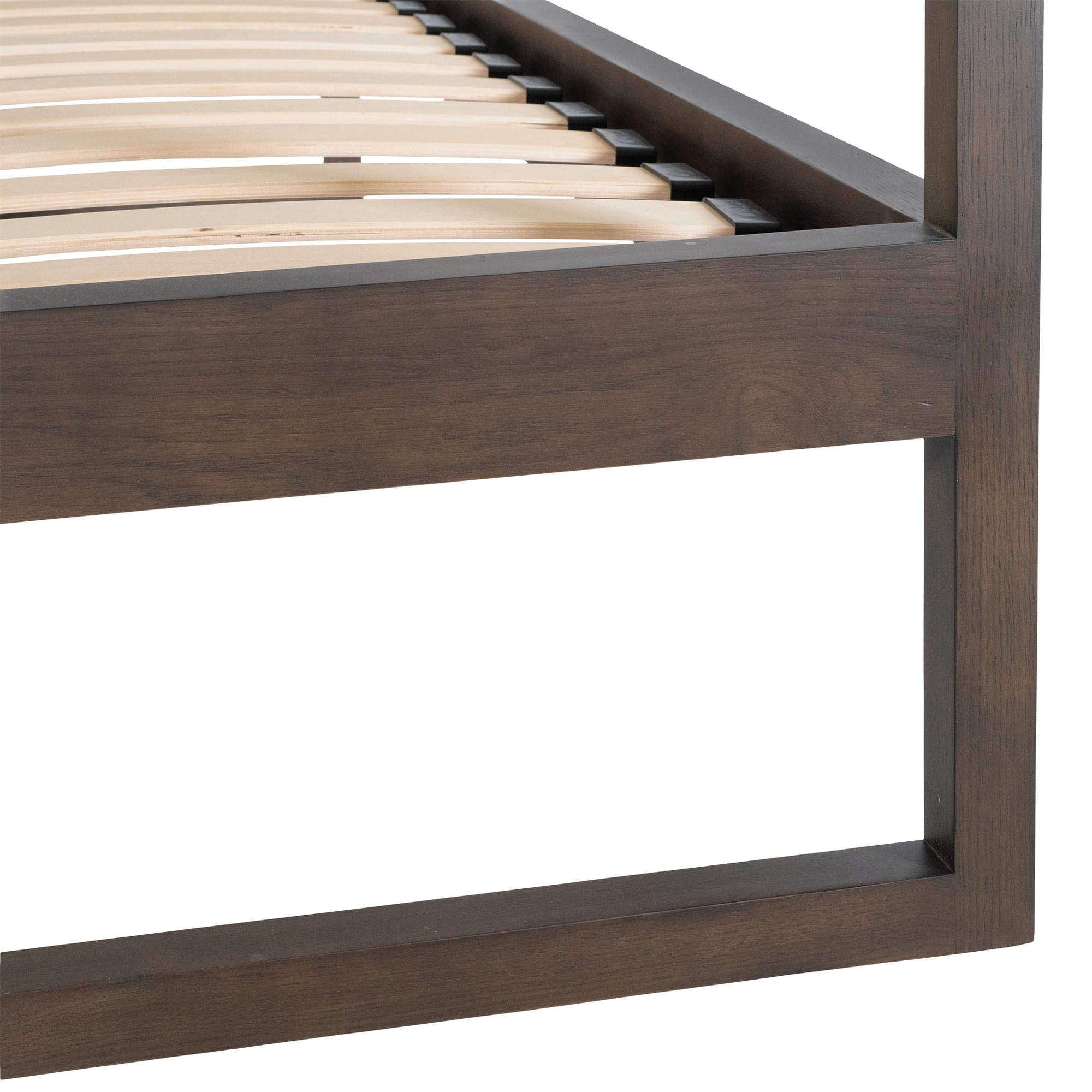 Khama Oak Bed Walnut - KULALA Living