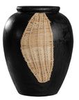 Kwadu Handcarved Timber Vase - KULALA Living