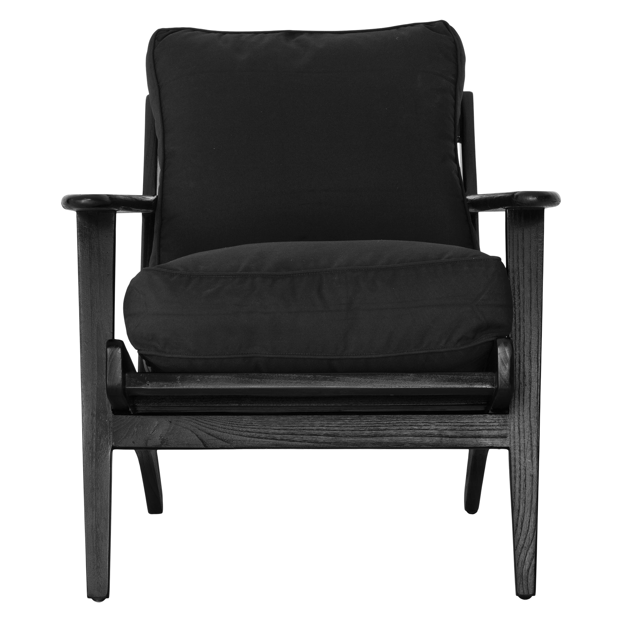 Lakeside Timber Armchair Black - KULALA Living